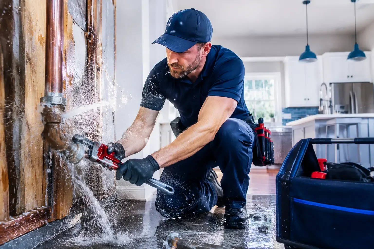 Local emergency pipe repair professionals in Kellnersville, WI